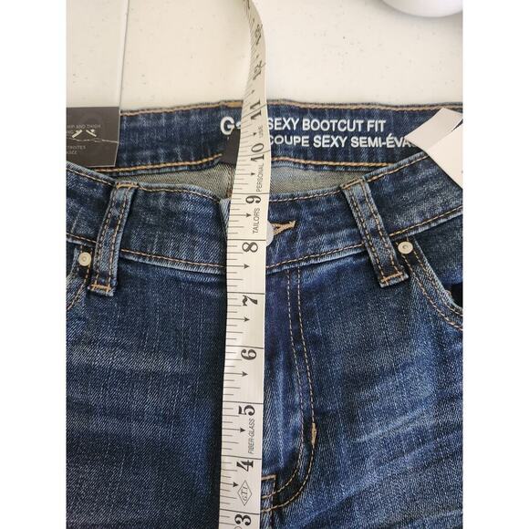 GAP sexy bootcut womens jeans sz 6L nwt no distressing classic preppy tall - Picture 10 of 11